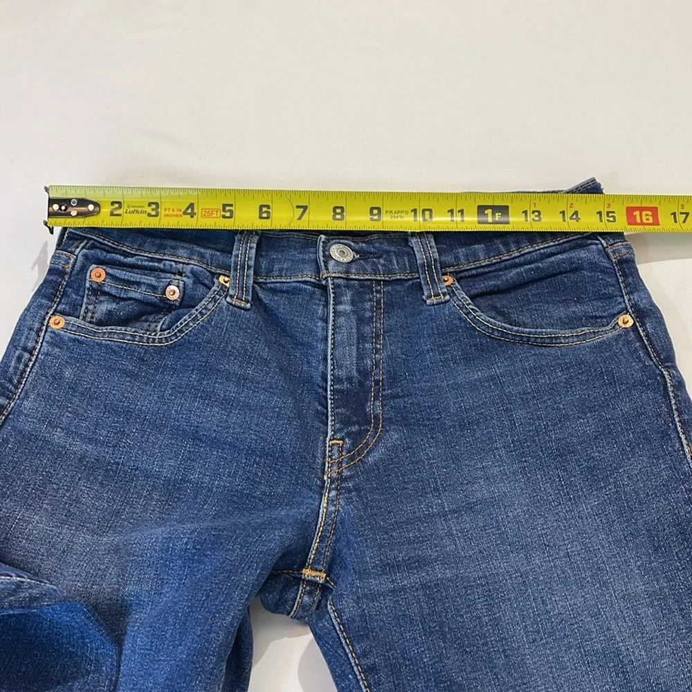 LEVIS, 511, Capital E, MENS SIZE 30/34 Classic Blue Denim Jeans